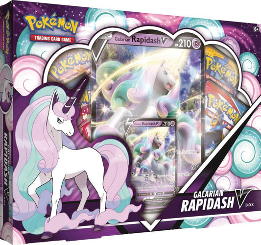 Pokemon - Galarian Rapidash V - Box