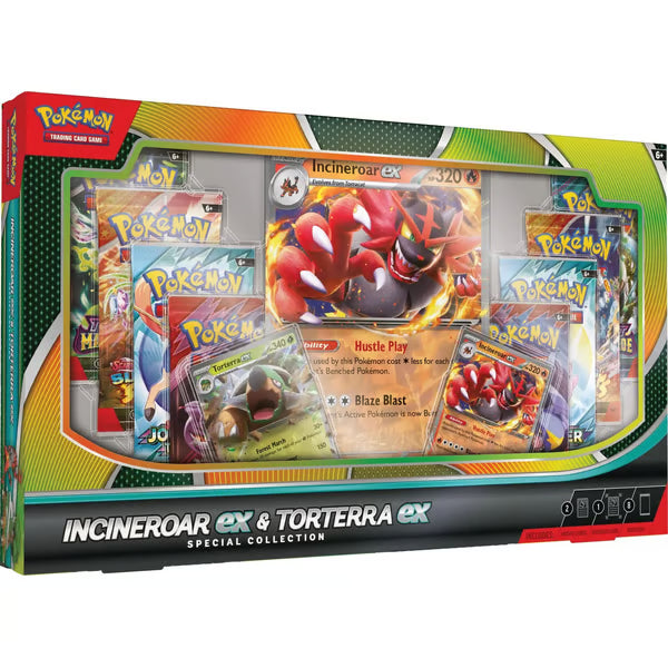 Pokemon - Special Collection - Incineroar and Torterra ex - Box