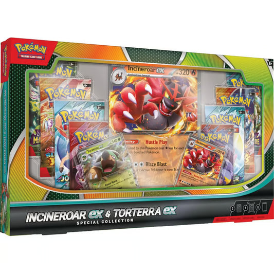 Pokemon - Special Collection - Incineroar and Torterra ex - Box