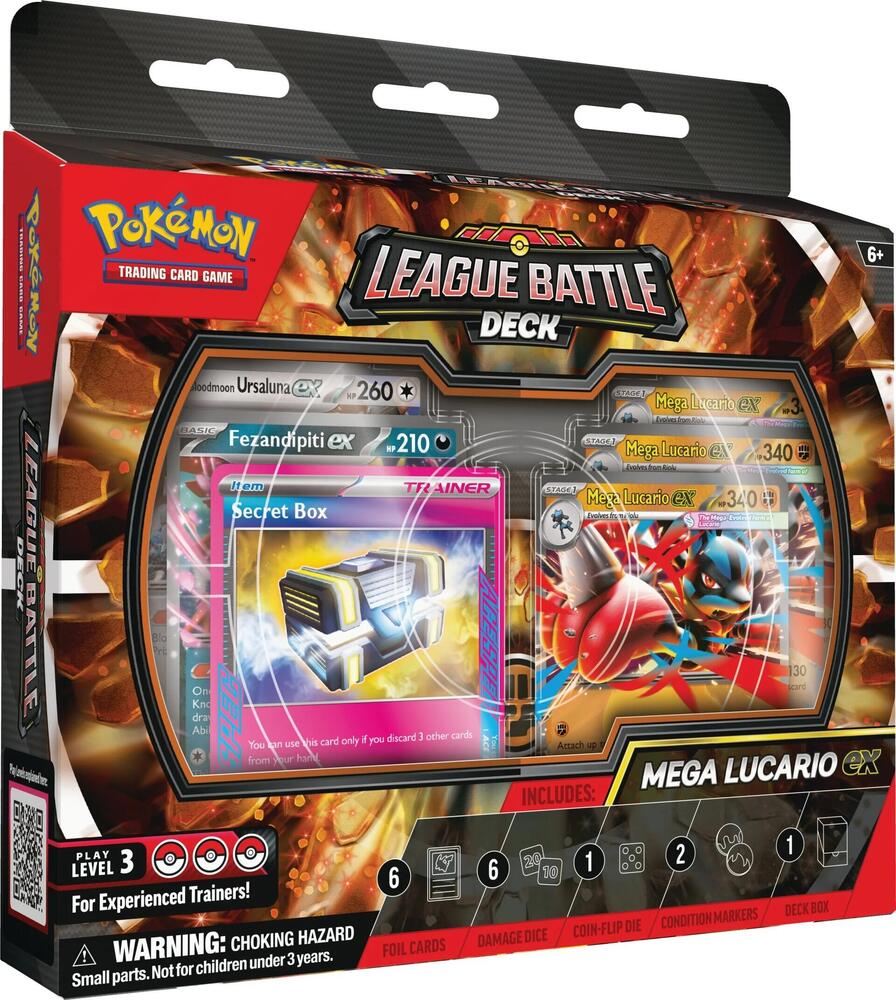 Pokemon - Mega Lucario ex - League Battle Deck