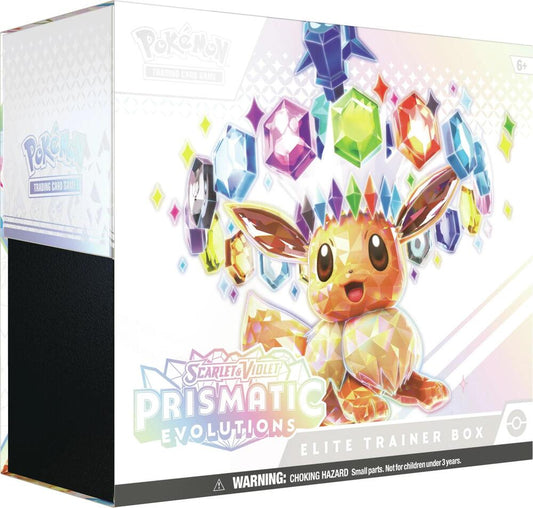 Pokemon - Scarlet and Violet - Prismatic Evolutions - Elite Trainer Box