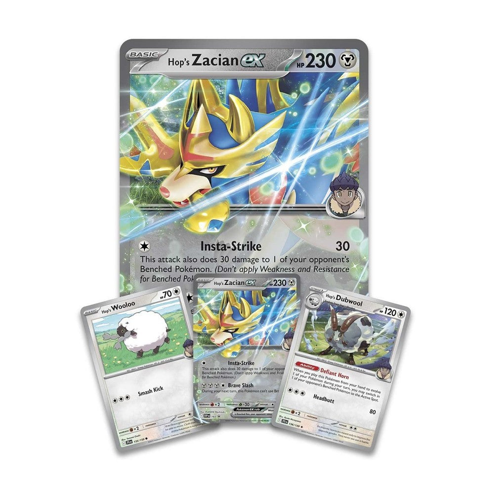 Pokemon - Scarlet and Violet - Journey Together - Hop's Zacian ex - Box