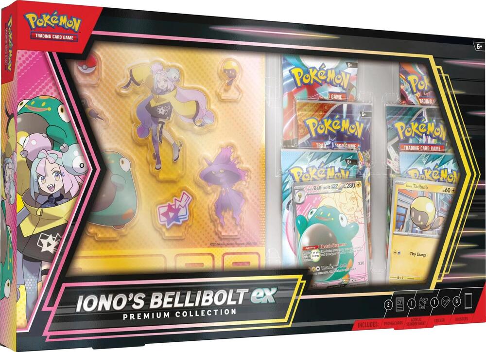 Pokemon - Scarlet and Violet - Journey Together - Iono's Bellibolt ex - Premium Collection