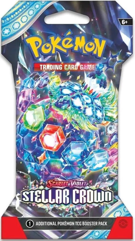 Pokemon - Scarlet and Violet - Stellar Crown - Sleeved Booster Pack