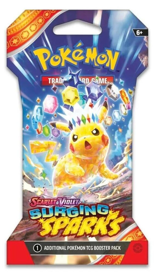 Pokemon - Scarlet and Violet - Surging Sparks - Sleeved Booster Pack