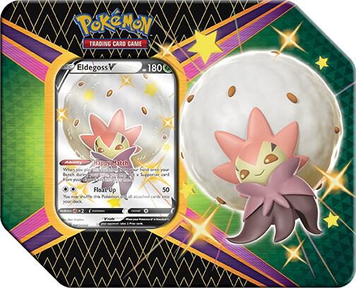 Pokemon - Shining Fates - Eldegoss V - 2021 - Tin