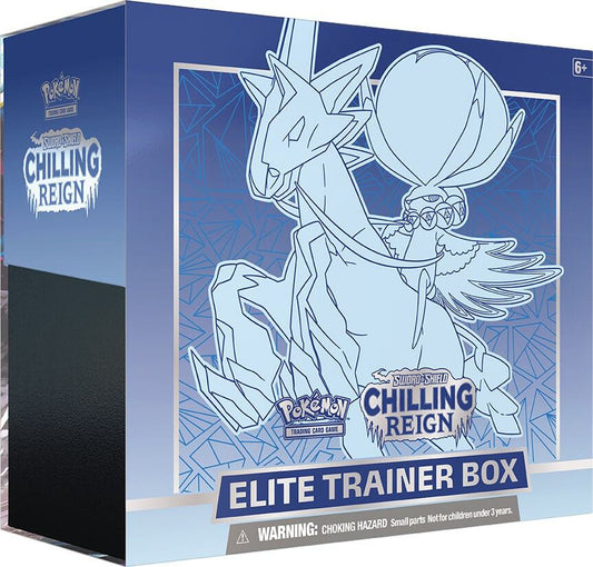 Pokemon - Sword and Shield - Chilling Reign - Ice Rider Calyrex - Elite Trainer Box