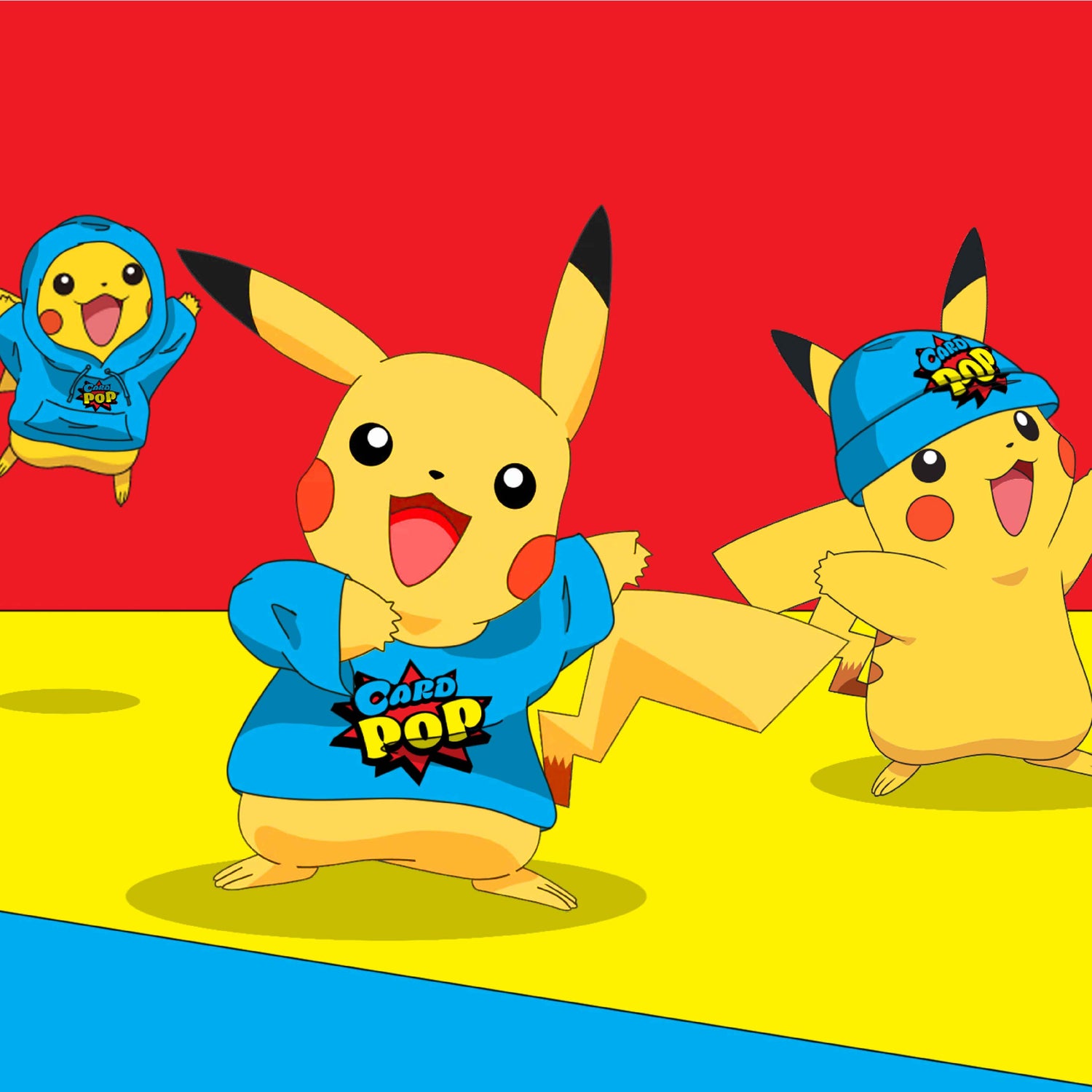 Cardpop Image of Pikachu the pokemon