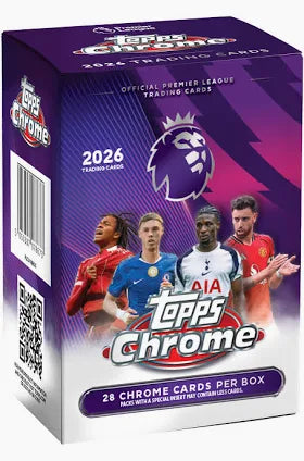 Topps - Chrome - EPL English Premier League Soccer - 2025-26 - Blaster Box