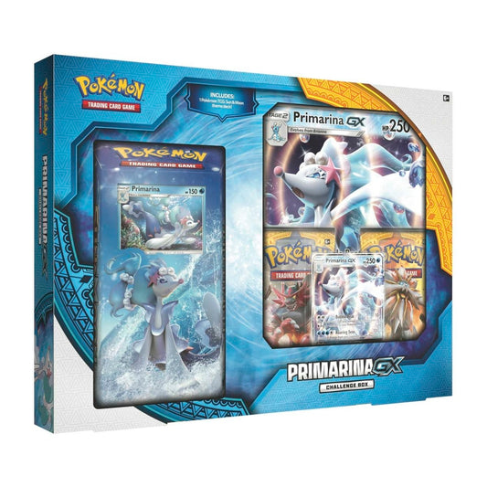 Pokemon - Sun and Moon - Primarina - GX Challenge Box