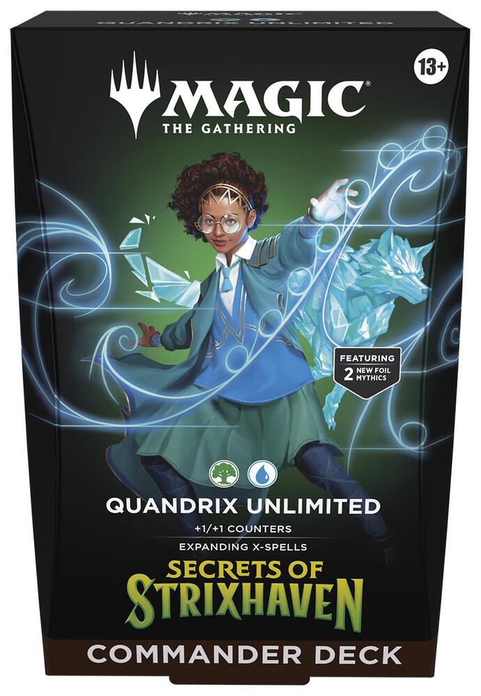 Magic The Gathering - Secrets of Strixhaven - Quandrix Unlimited - Commander Deck