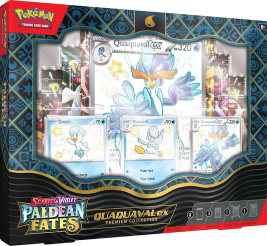 Pokemon - Paldean Fates - Quaquaval ex Premium Collection