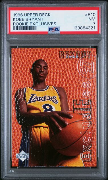 Upper Deck - Rookie Exclusives Kobe Bryant #R10 - 1996 - PSA 7