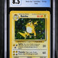 Pokemon - Base Set - Raichu - 1999 - CGC 8.5