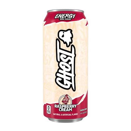 Ghost - Energy Drink - Zero Sugar Raspberry Cream - 16oz