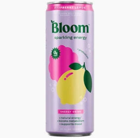 Bloom - Sparkling Energy Drink - Raspberry Lemon - 12oz