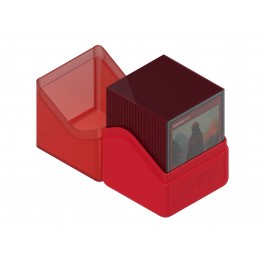 Heavy Play - RFG Double Sleeved Warlock 100 - Shaman Red - Deck Box
