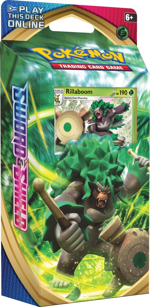 Pokemon - Sword and Shield - Rillaboom - Theme Deck