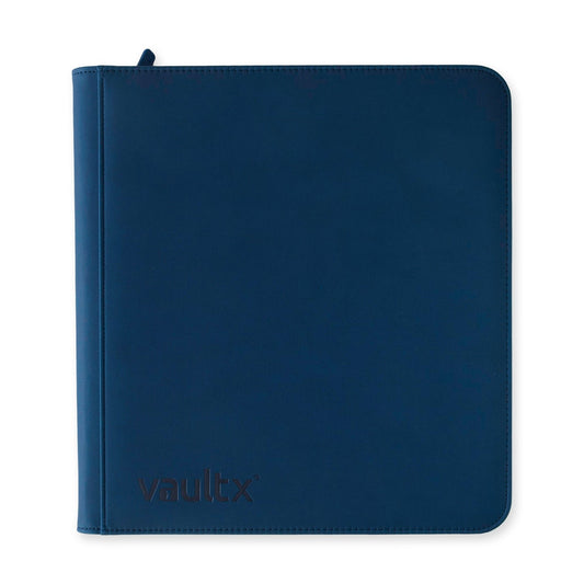 Vault X - 12 Pocket - XL - Exo Tec Zip Binder - Royal Blue