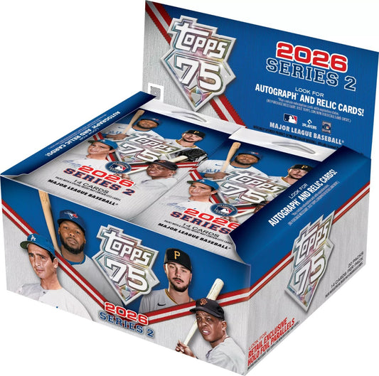 Topps - Series 2 - MLB Baseball - 2026 - Retail Box