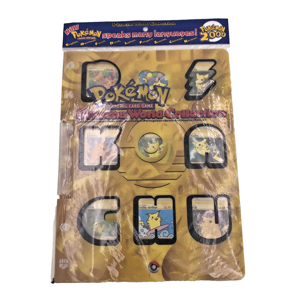Pokemon - Pikachu World Collection - 2000 - Sealed Pack