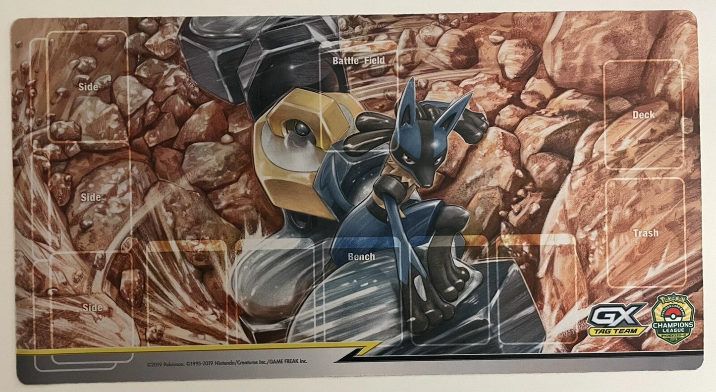 Pokemon - Lucario & Melmetal Japanese Championship League - Play Mat