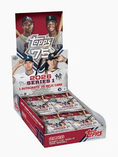 Topps - Series 1 - MLB Baseball - 2026 - Hobby Box