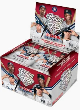 Topps - Series 1 - MLB Baseball - 2026 - Jumbo Hobby Box