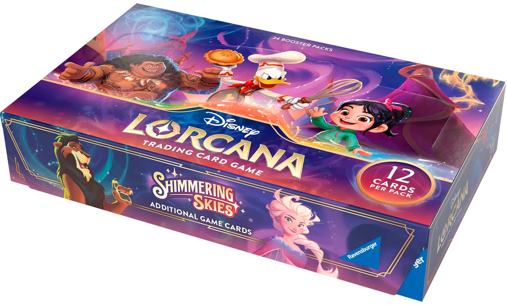 Disney - Lorcana - Shimmering Skies - Booster Box CARDPOPUSA Disney - Lorcana - Shimmering Skies - Booster Box CARDPOPUSA