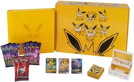 Pokemon - Simplified Chinese Exclusive - Eevee GX - Jolteon - Gift Box