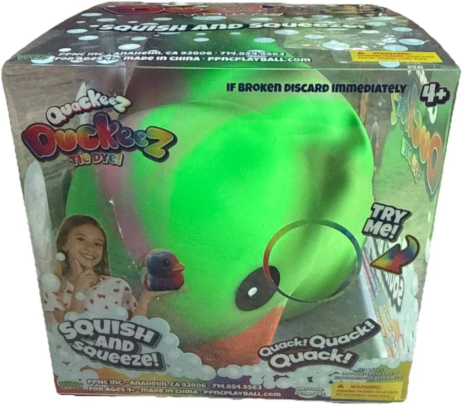 Quackeez - Duckeez - Tie Dye! - Squishy