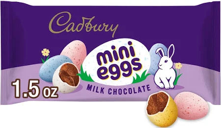 Cadbury Candy Coated Chocolate Mini Eggs (Bag)