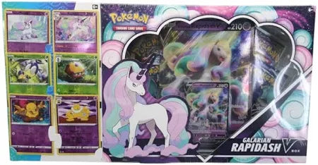 Pokemon - Galarian Rapidash V - Bundle Box