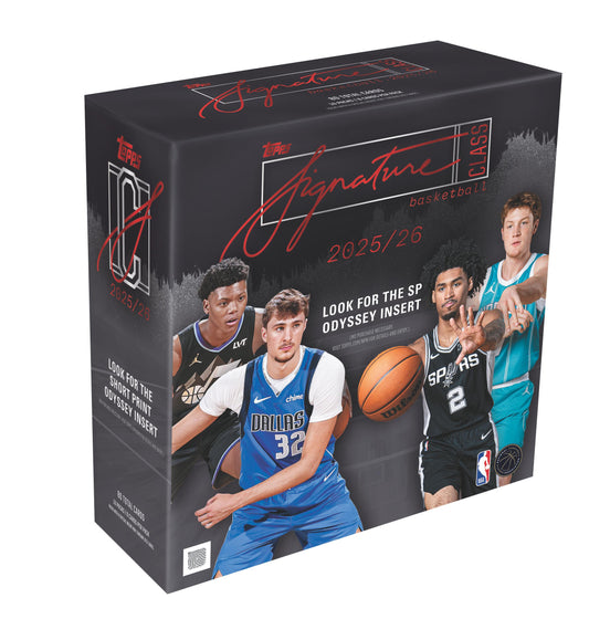 Topps - Signature Class - NBA Basketball - 2025/2026 - Mega Box