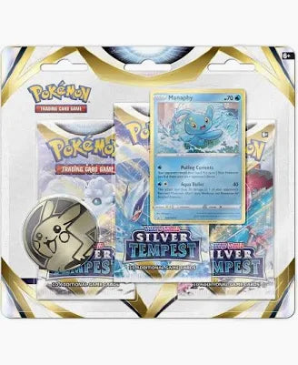 Pokemon - Sword and Shield - Silver Tempest - 3 Pack Blister