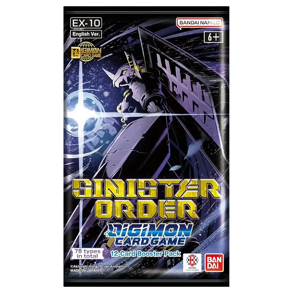 Digimon Card Game - Extra Booster: Sinister Order (EX10) - Booster Pack