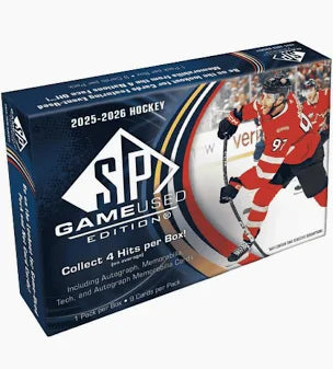 Upper Deck - SP Game Used - NHL Hockey - 2025-26 - Hobby Box