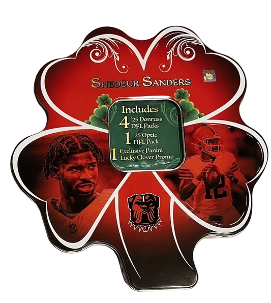 MJ Holdings - NFL Football - Shedeur Sanders - Lucky Clover Tin