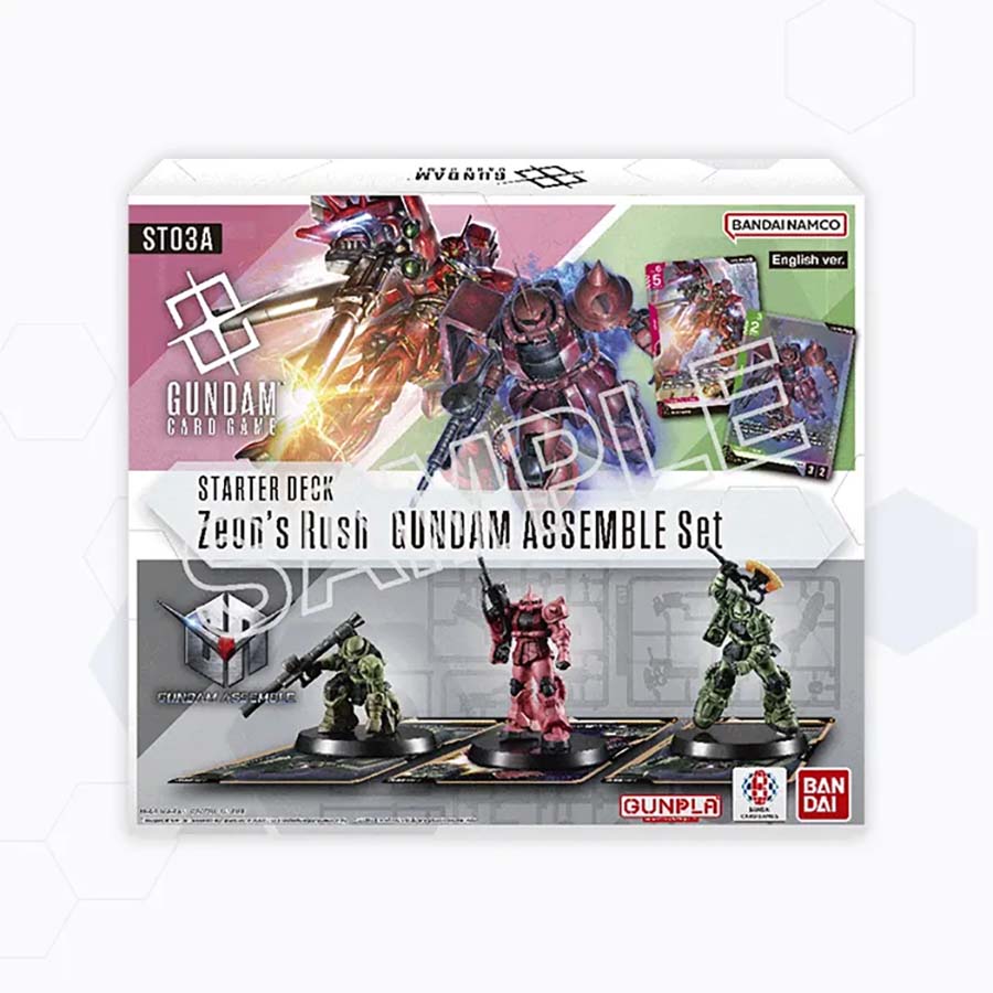 Gundam - ST03A - Zeon's Rush - Assemble Starter Set