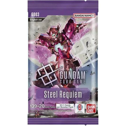 Gundam - GD03 Steel Requiem - Booster Pack
