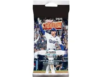 Topps - Stadium Club - MLB Baseball - 2025 - Fat Pack