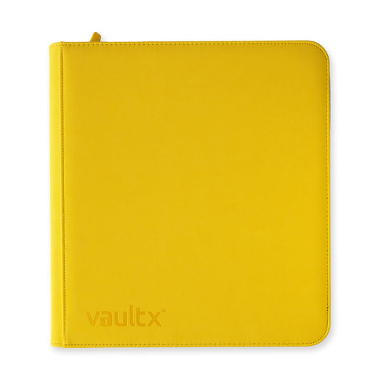 Vault X - 12 Pocket - Exo Tec Zip Binder - Sunrise Yellow