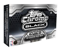 Topps - Chrome Black - Basketball NBA - 2025-2026 - Hobby Box