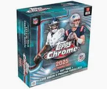 Topps - Chrome - NFL Football - 2025 - Mega Box