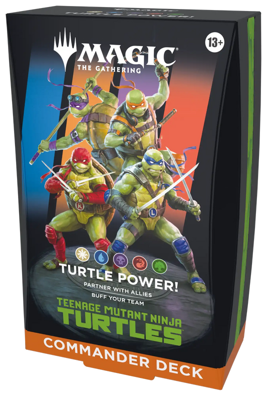 Magic The Gathering - Teenage Mutant Ninja Turtles - Turtle Power! - Commander Deck