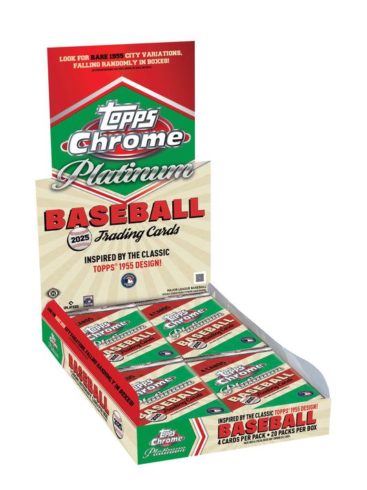 Topps - Chrome Platinum - MLB Baseball - 2025/26 - Hobby Box