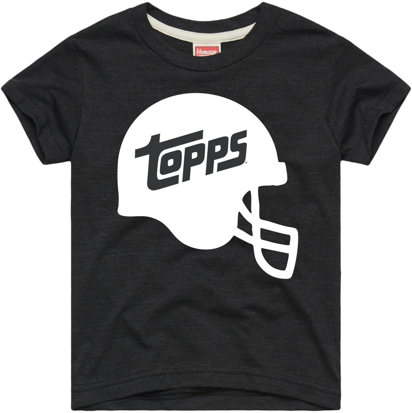 Topps - Football Helmet - Charcoal - Youth T-Shirt