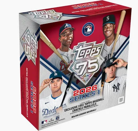 Topps - Series 1 - MLB Baseball - 2026 - Mega Box