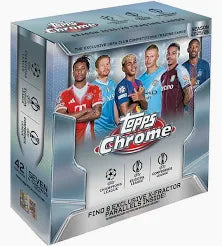 Topps - Chrome - UEFA Champions League Soccer - 2025/2026 - Mega Box