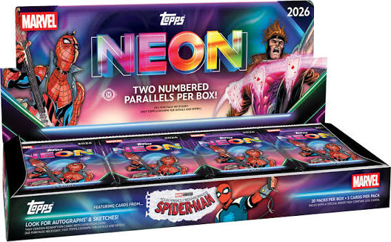 Topps - Marvel - Neon - 2026 - Hobby Box